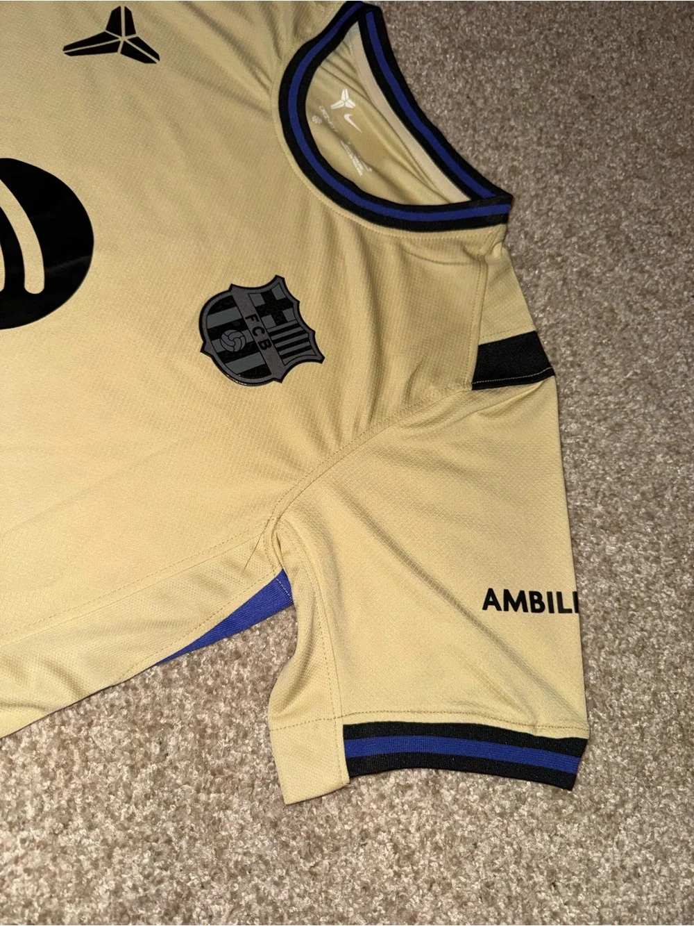 Nike x Kobe FC Barcelona 2025-26 Lamine Yamal #10 Men’s Fan Away Soccer Jersey🆕